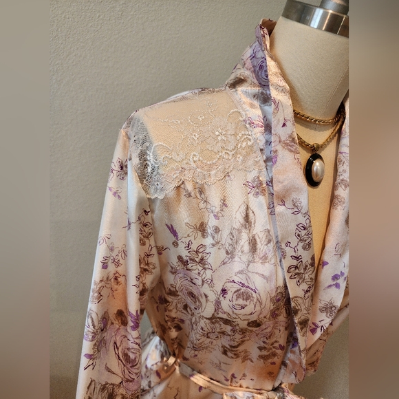 Linea Donatella Sleepwear (Robe) Size S/M - Picture 7 of 9